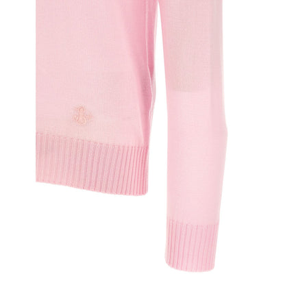 Jil Sander Multicolor Virgin Wool Cardigan
