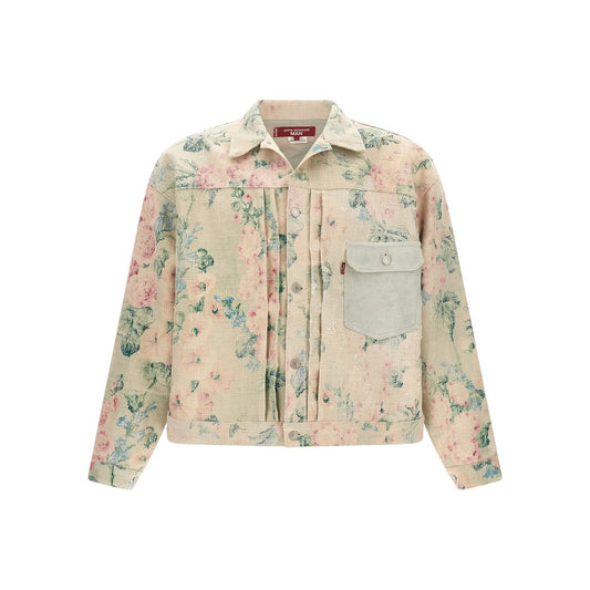 Junya Watanabe Multicolor Rayon Denim Jacket