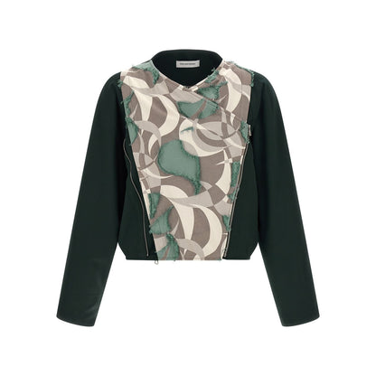 Kiko Kostadinov Multicolor Virgin Wool Shell Jacket