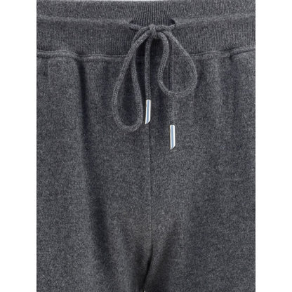 Kiton Gray Cashmere Casual Pants Kiton