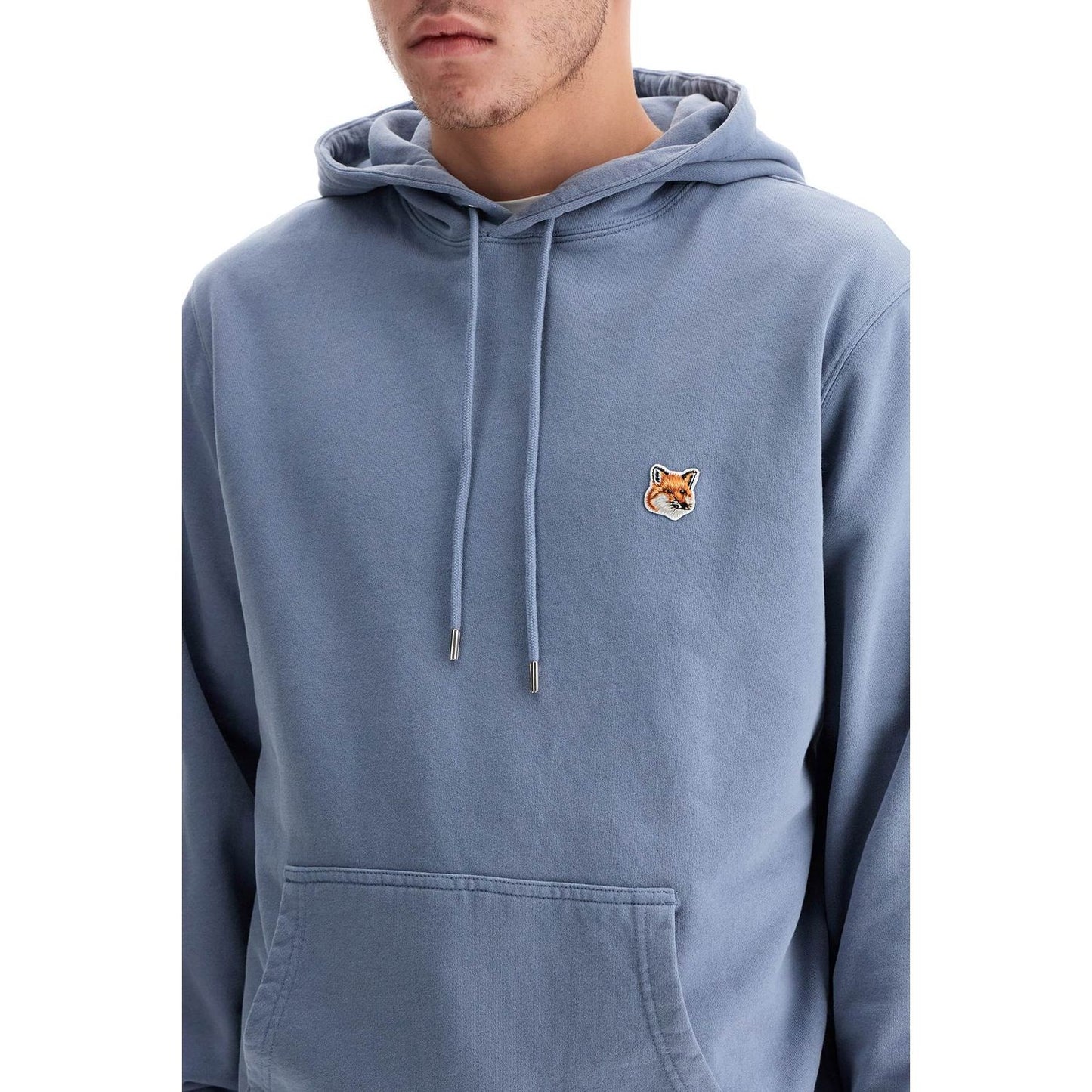 Maison Kitsune fox head hooded sweatshirt Topwear Maison Kitsune