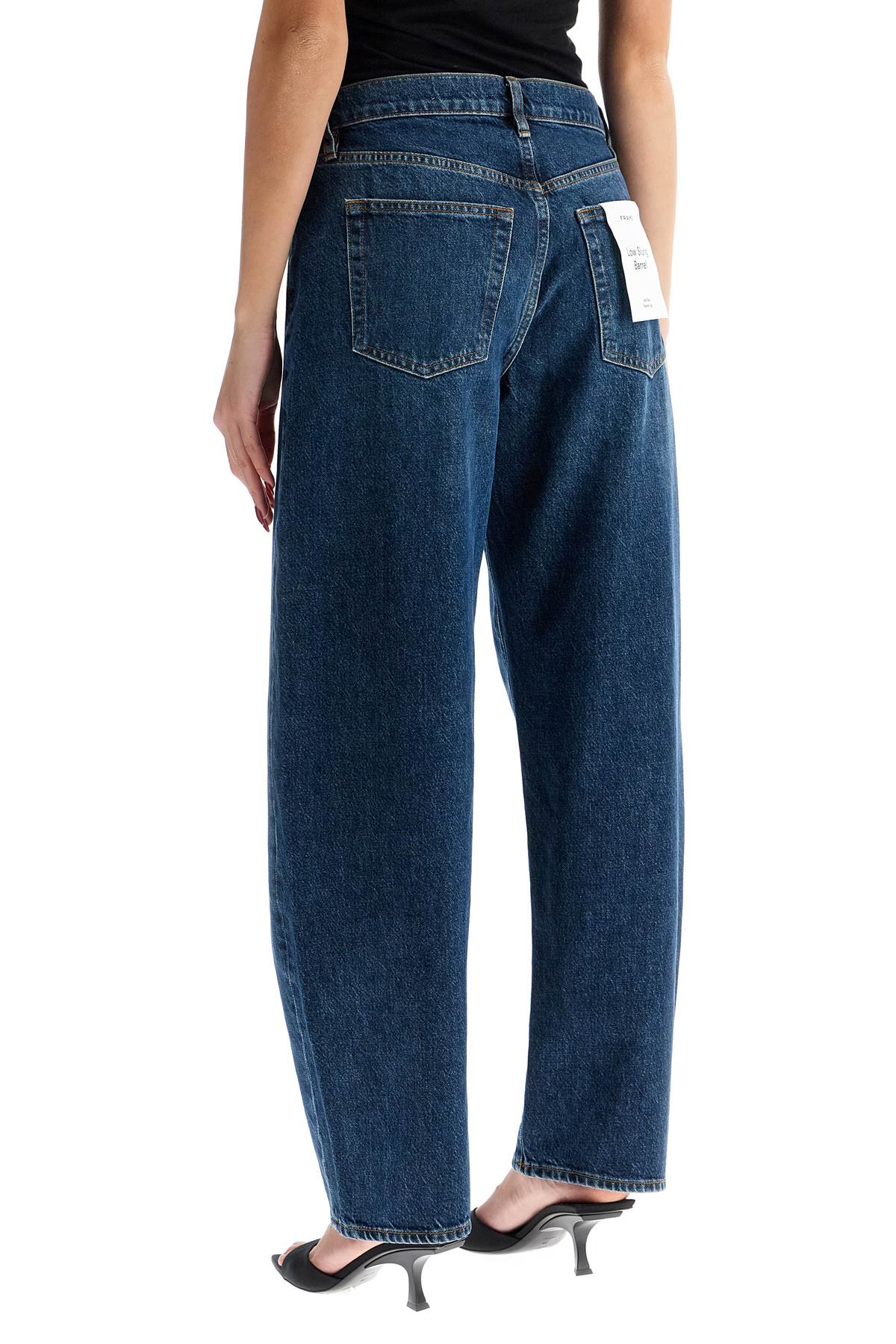 FRAME low-rise barrel cut den Jeans FRAME