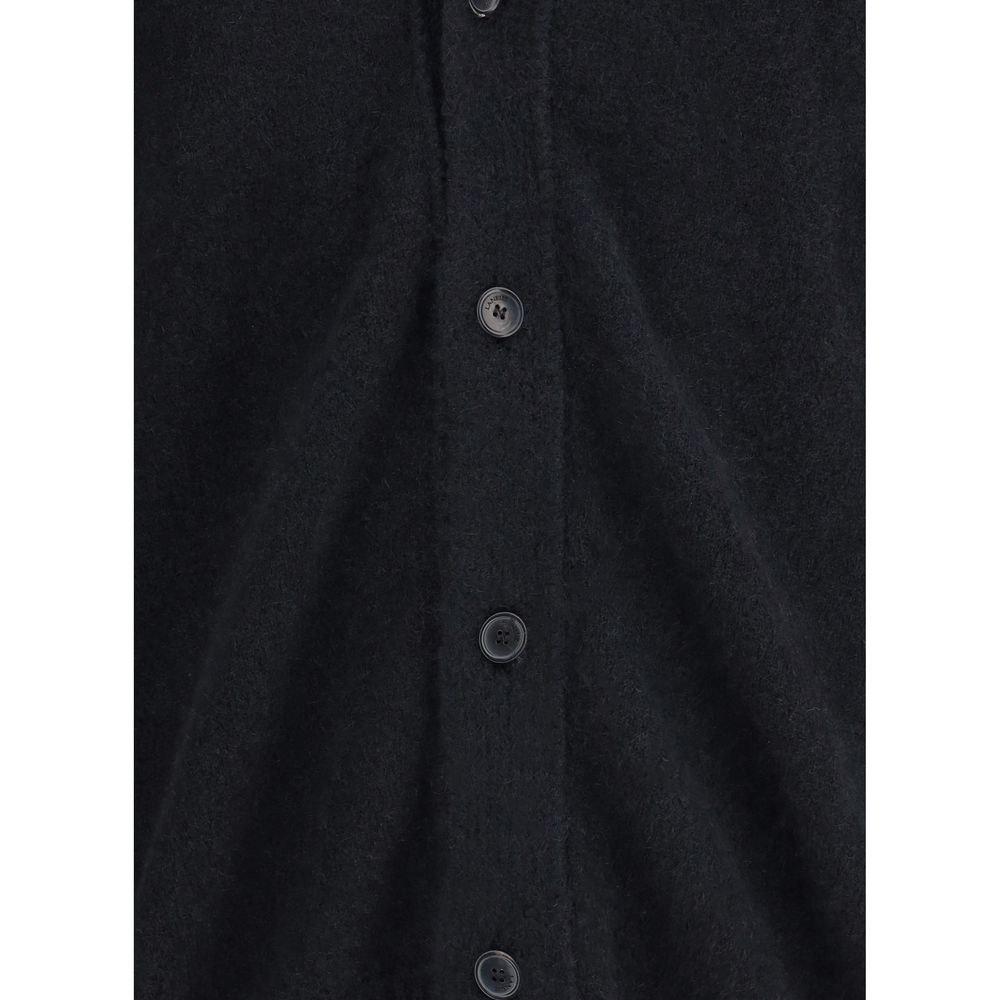 Laneus Black Cashmere Cardigan Laneus
