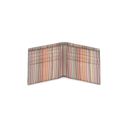 Paul Smith signature stripe bifold wallet Small Leather Goods Paul Smith