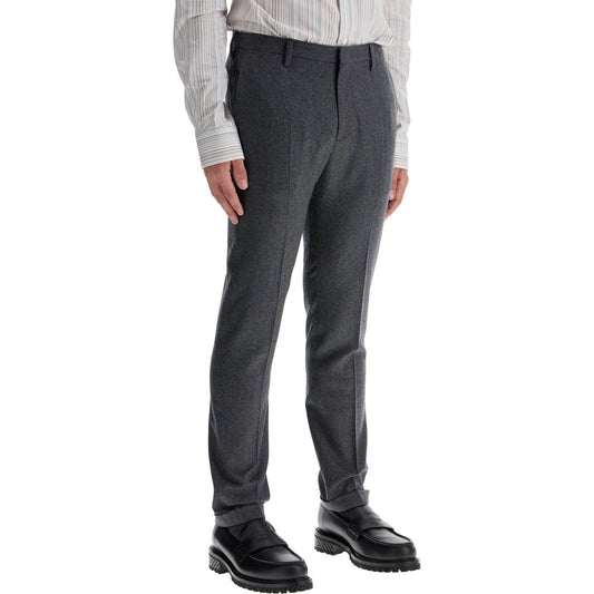 Paul Smith slim fit flannel trousers in eight Trousers Paul Smith