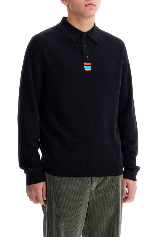 Paul Smith merino wool polo-style pullover sweater Knitwear Paul Smith