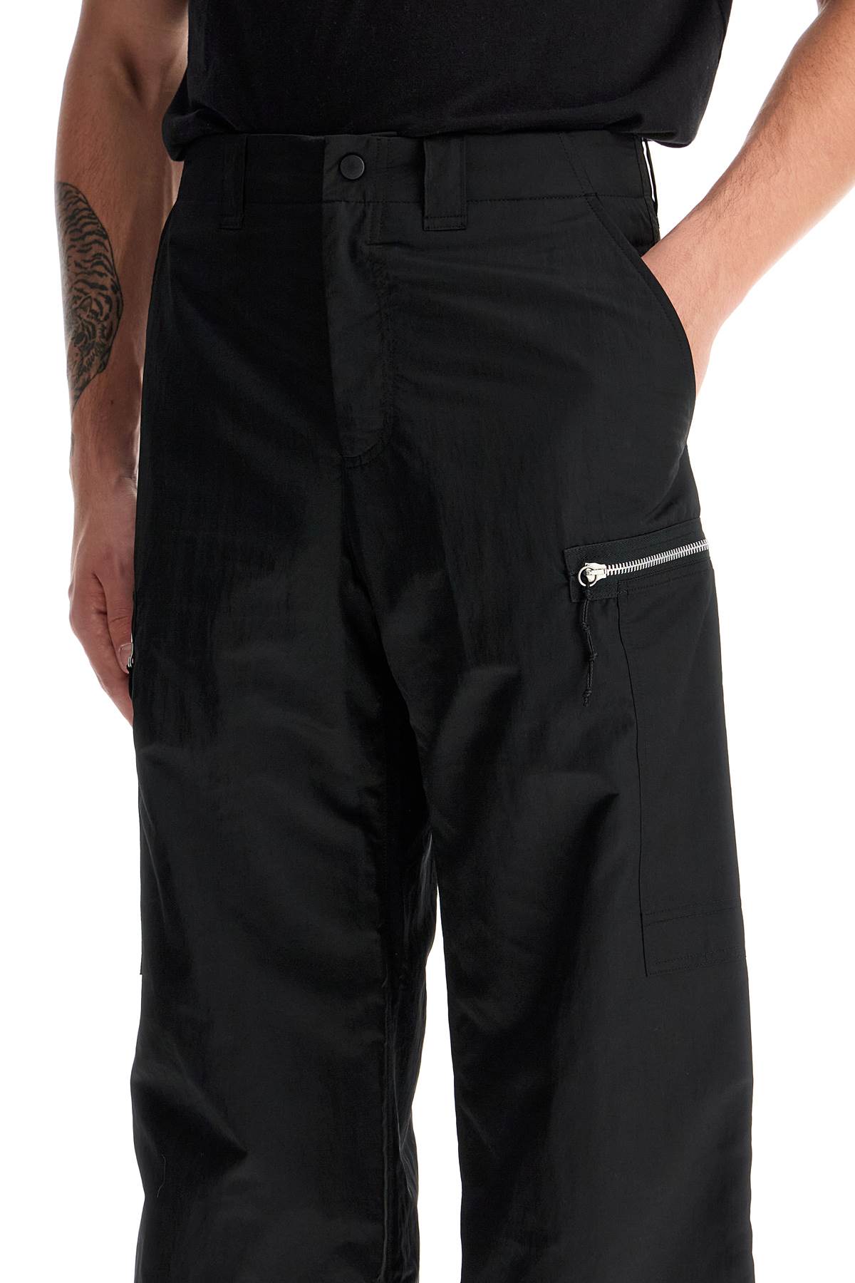 OUR LEGACY tactical cargo pants in technical satin fabric Trousers OUR LEGACY