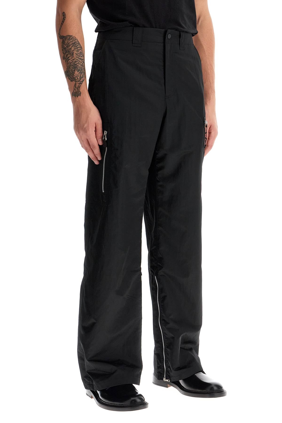 OUR LEGACY tactical cargo pants in technical satin fabric Trousers OUR LEGACY