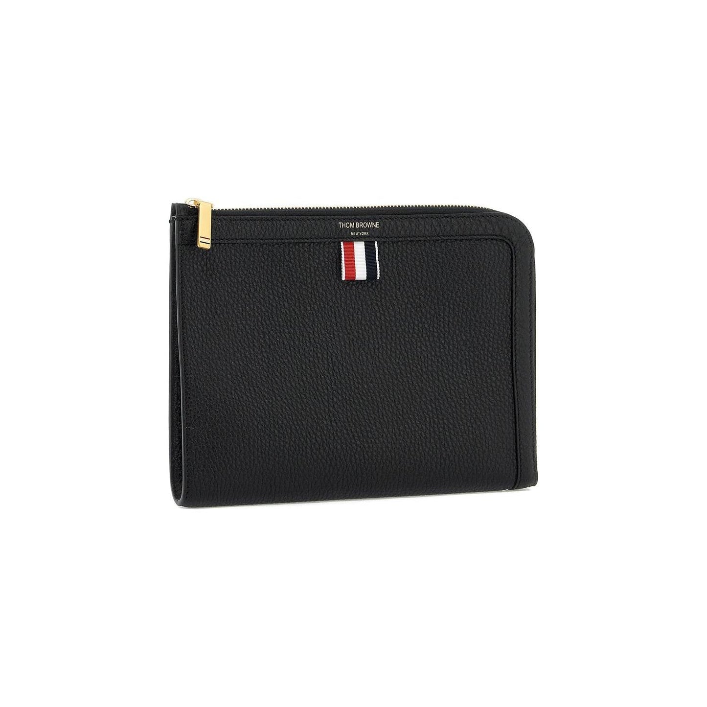 Thom Browne "embossed leather pouch