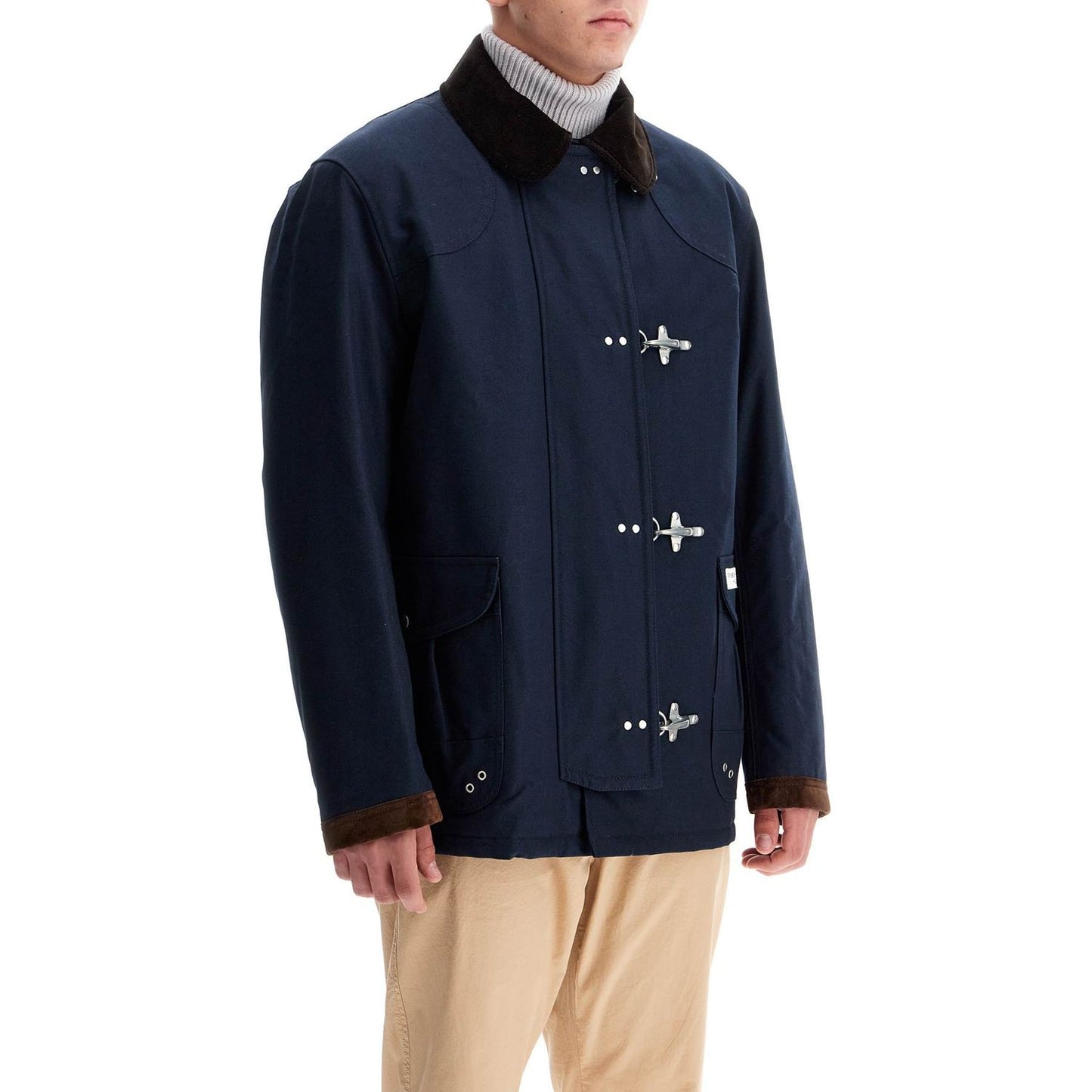 FAY ARCHIVE "4-hook canvas jacket with classic Vests FAY ARCHIVE