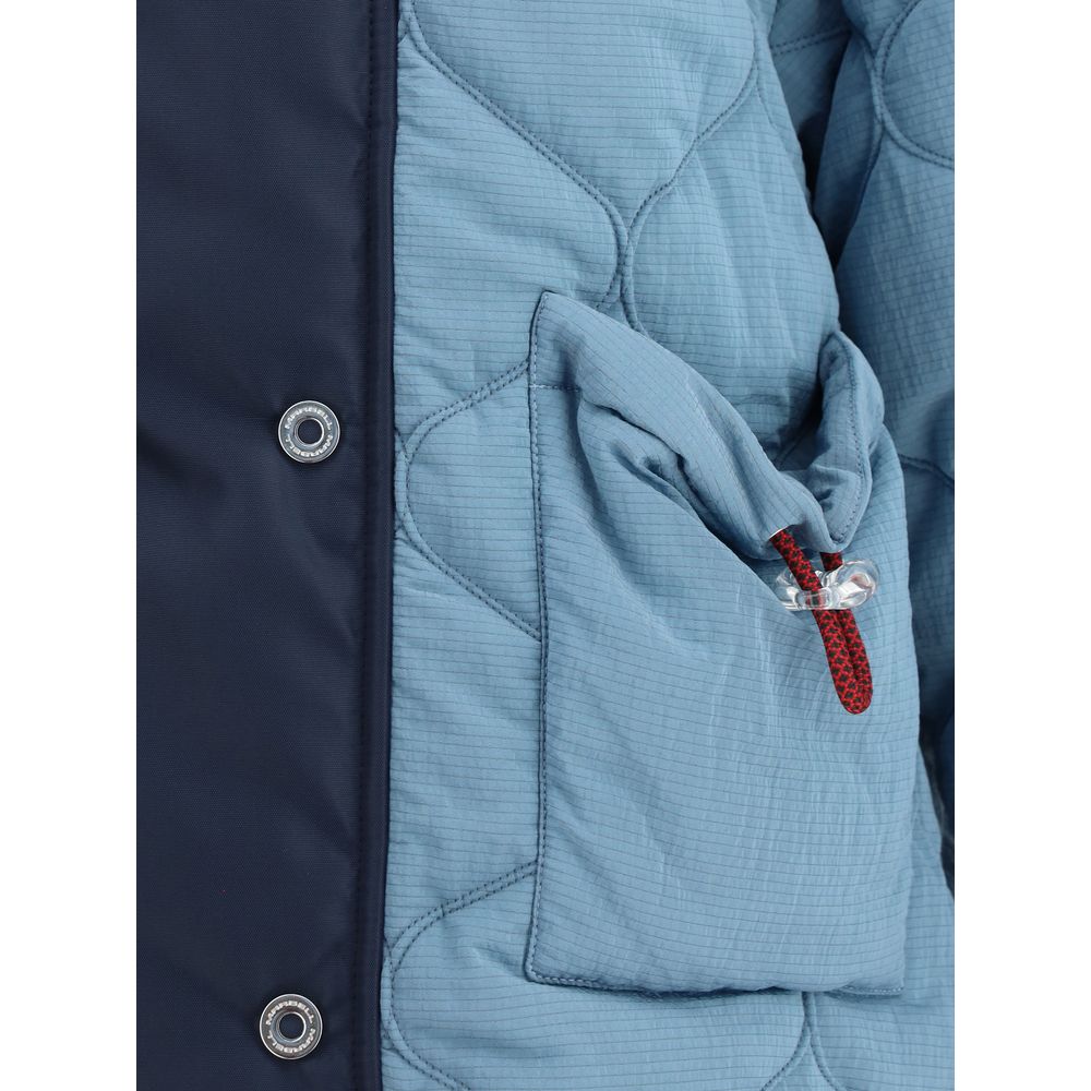 MARBELL Light Blue Polyamide Coat MARBELL