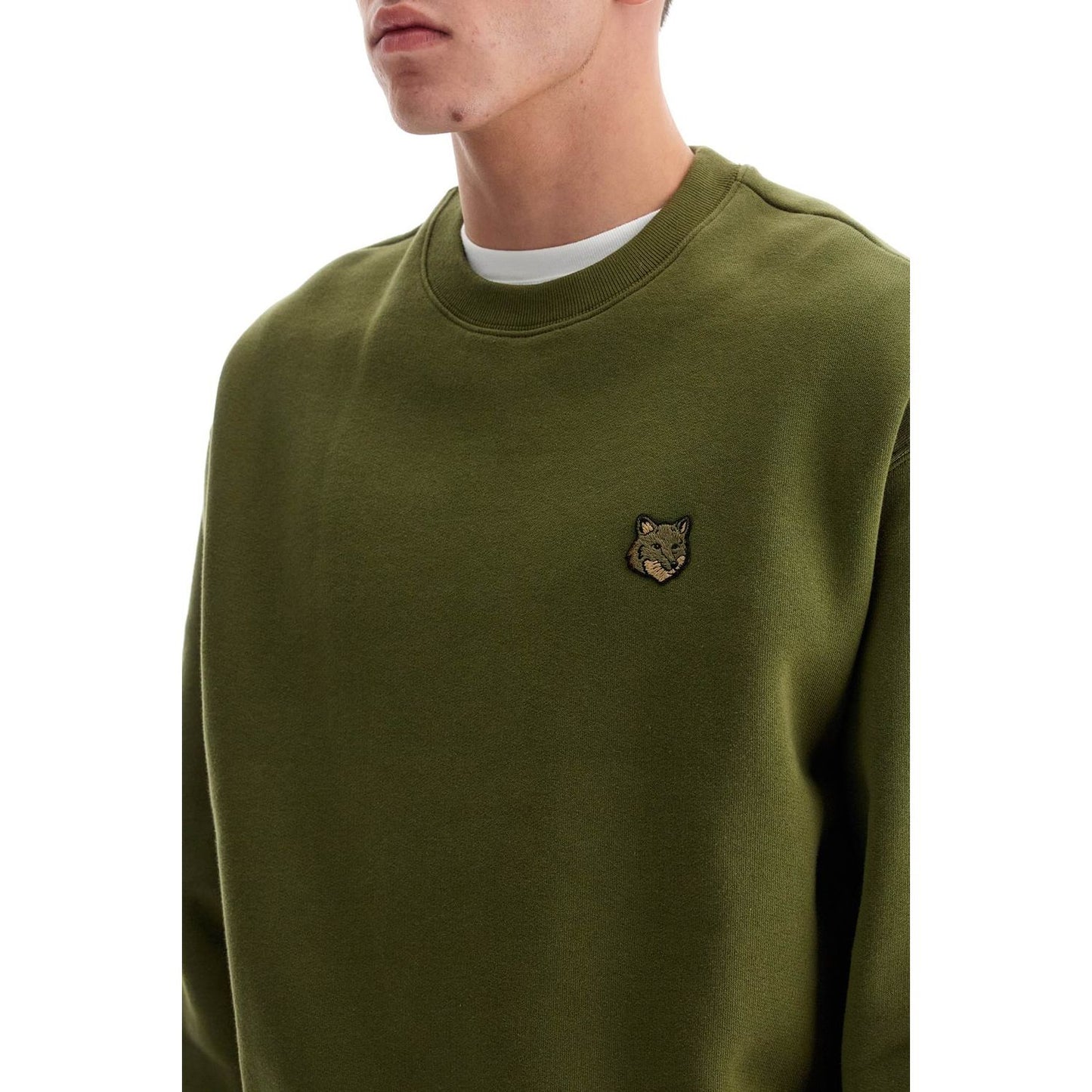 Maison Kitsune 'bold fox head crewneck sweat Topwear Maison Kitsune