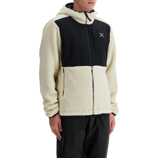 MONTURA sherpa zip-up hoodie with hood and