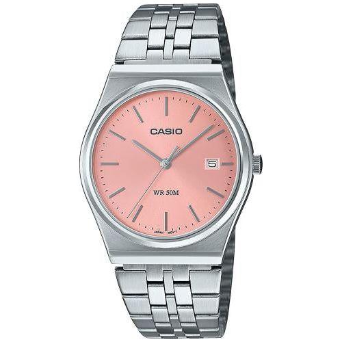 CASIO COLLECTION Mod. DATE SALMON PINK WATCHES CASIO