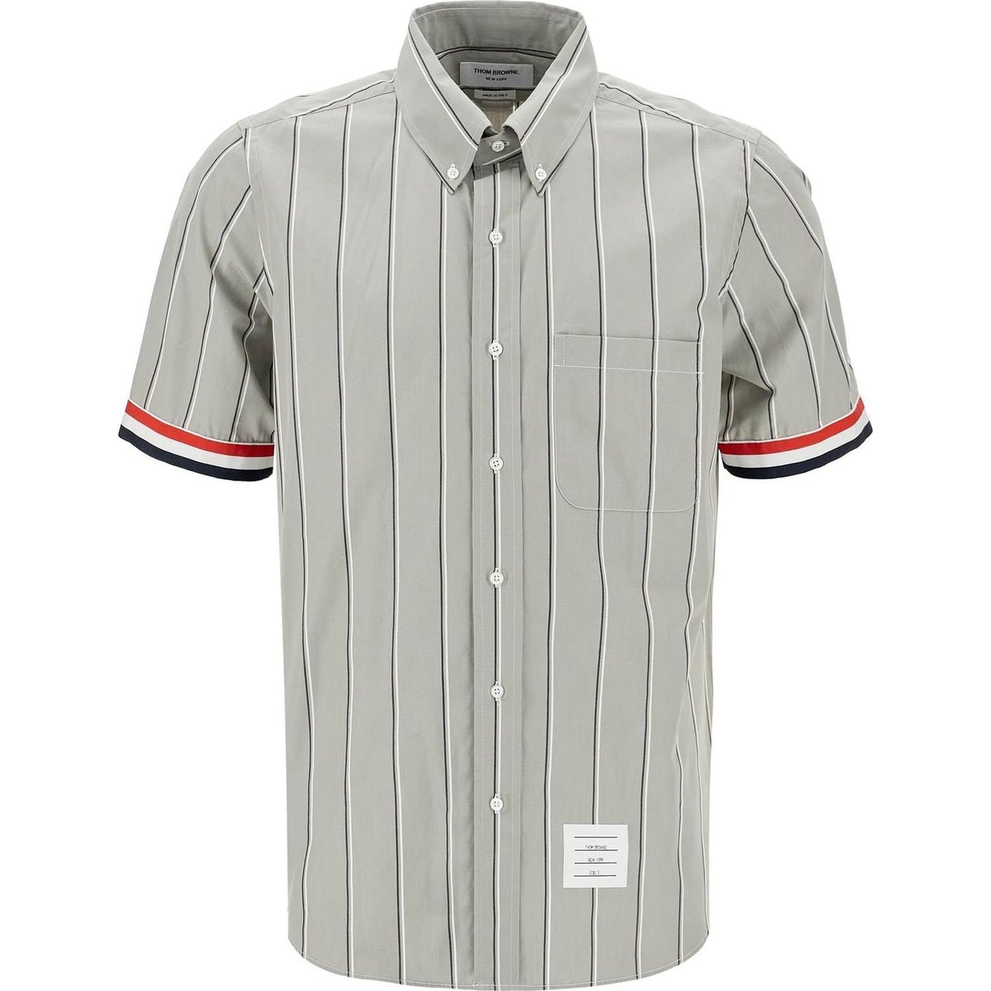 Thom Browne striped short-sleeved shirt Shirts Thom Browne