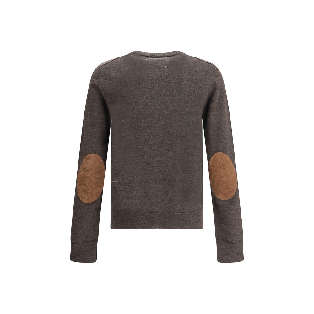 Margiela Brown Wool Sweatshirt