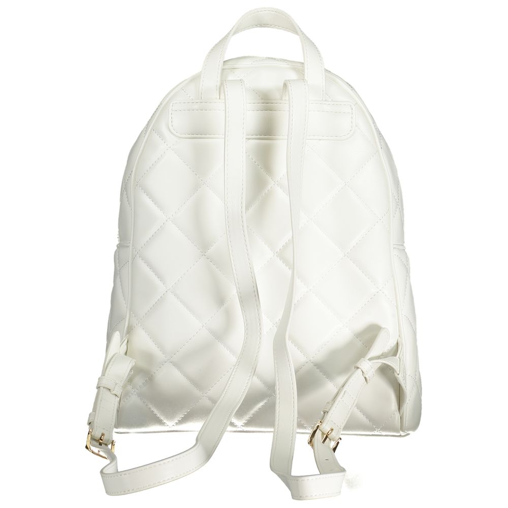 Mario Valentino Bianco Polyurethane Women Backpack
