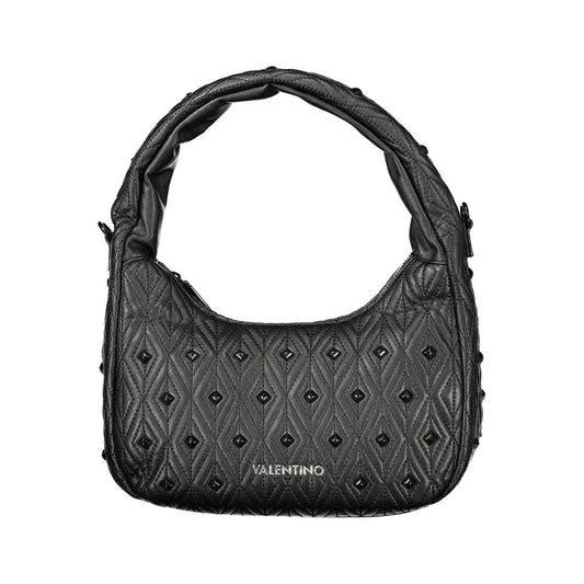 Mario Valentino Nero Polyurethane Women Shoulder Bag