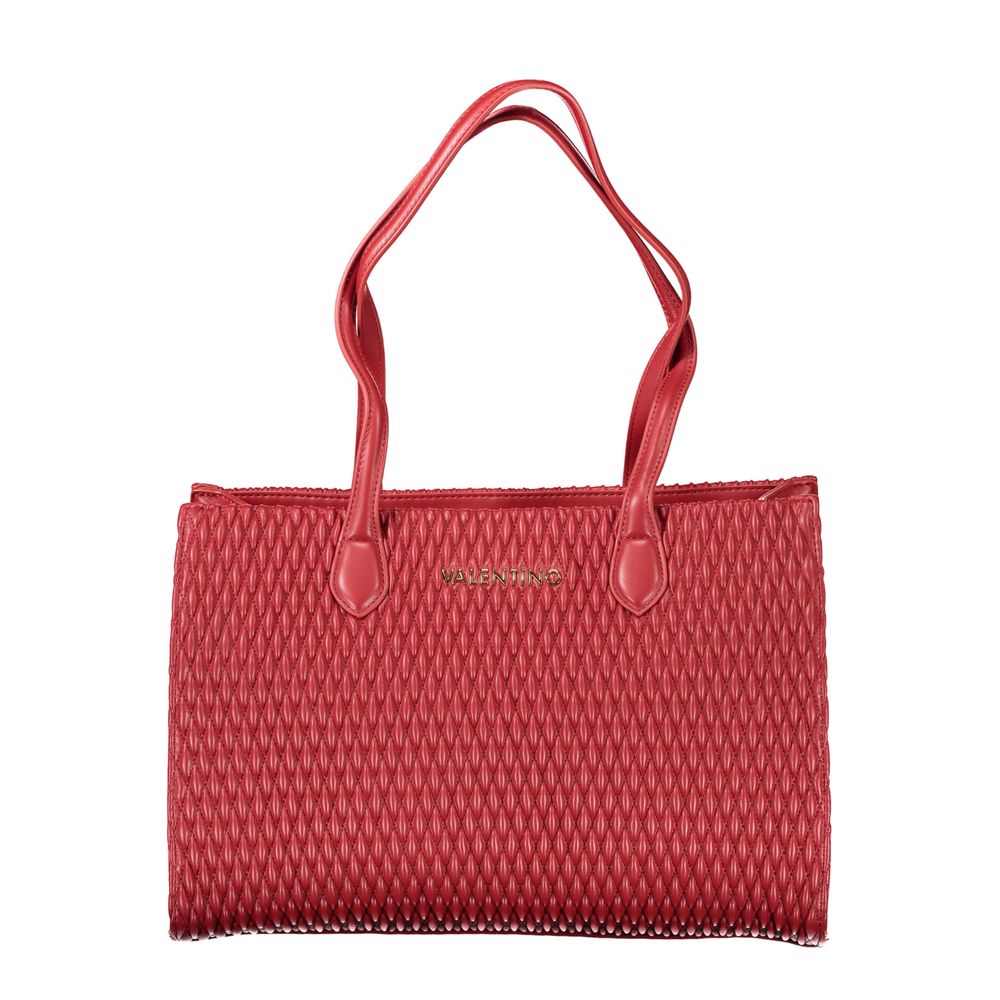Mario Valentino Red Polyurethane Women Shoulder Bag