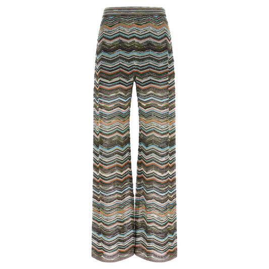 Missoni Multicolor Viscose Flared Pants
