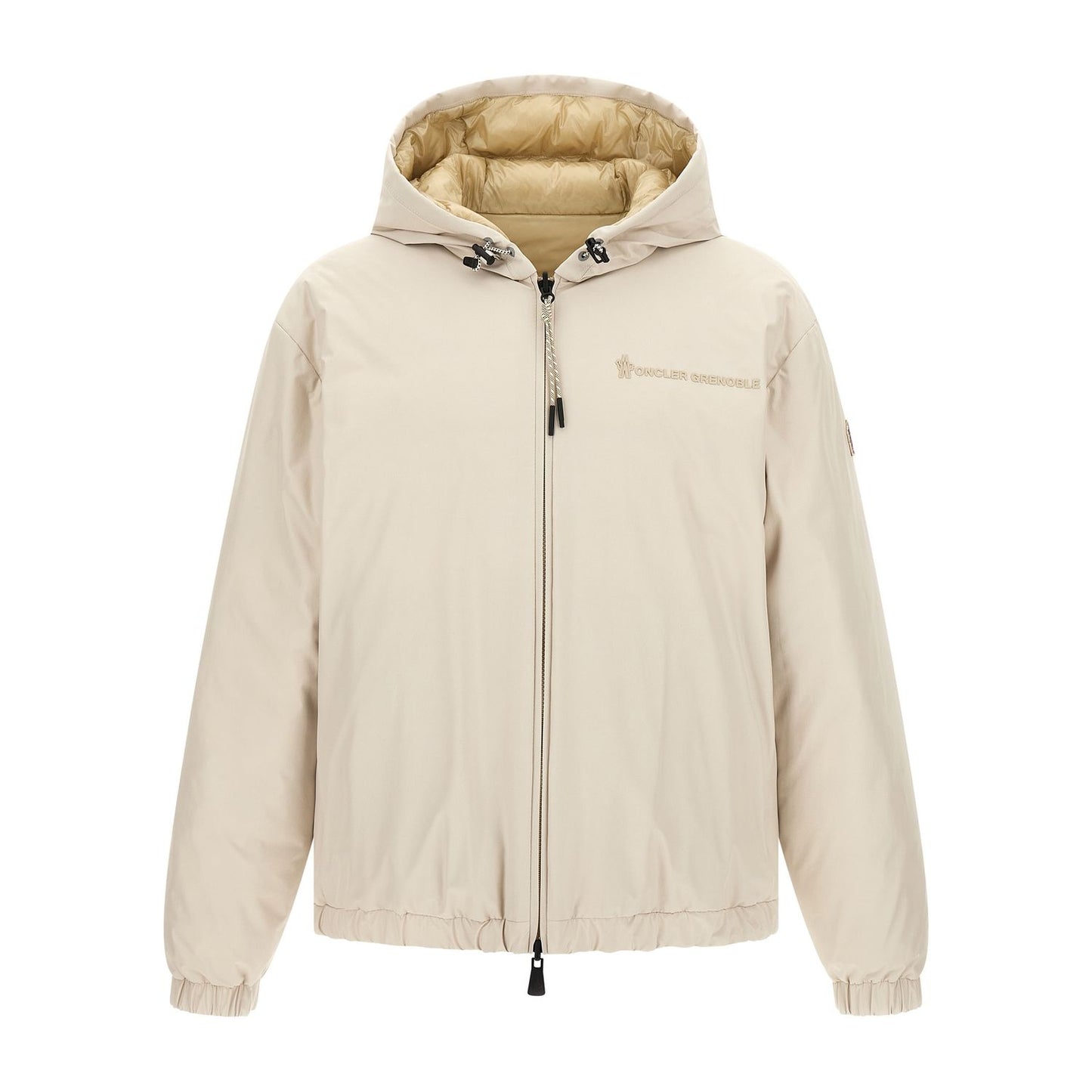 Moncler Grenoble Beige Polyamide Shell Jacket