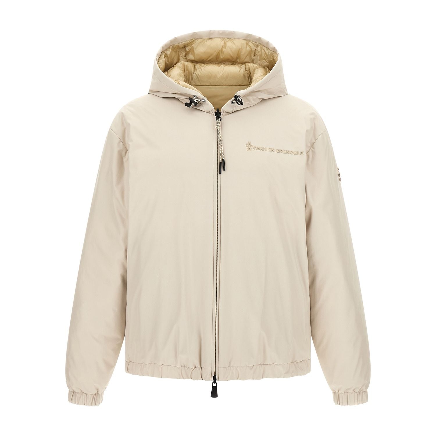 Moncler Grenoble Beige Polyamide Shell Jacket