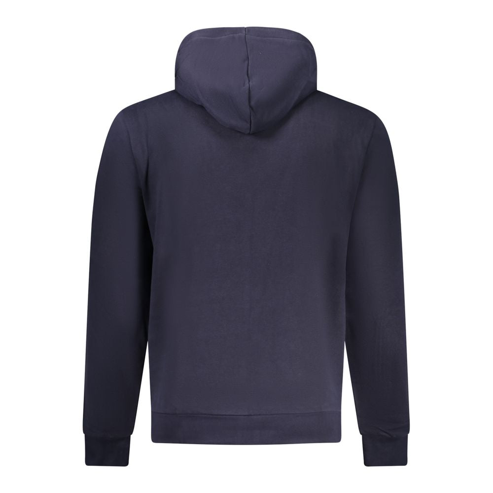 Napapijri Blue Cotton Men's Hooded Sweatshirt