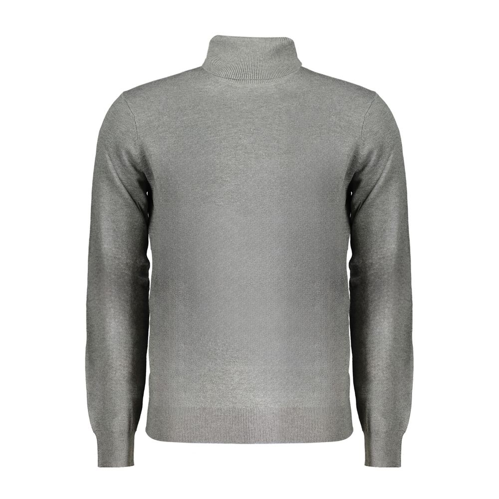 Norway 1963 Grigio Poliammide Men's Turtleneck Sweater