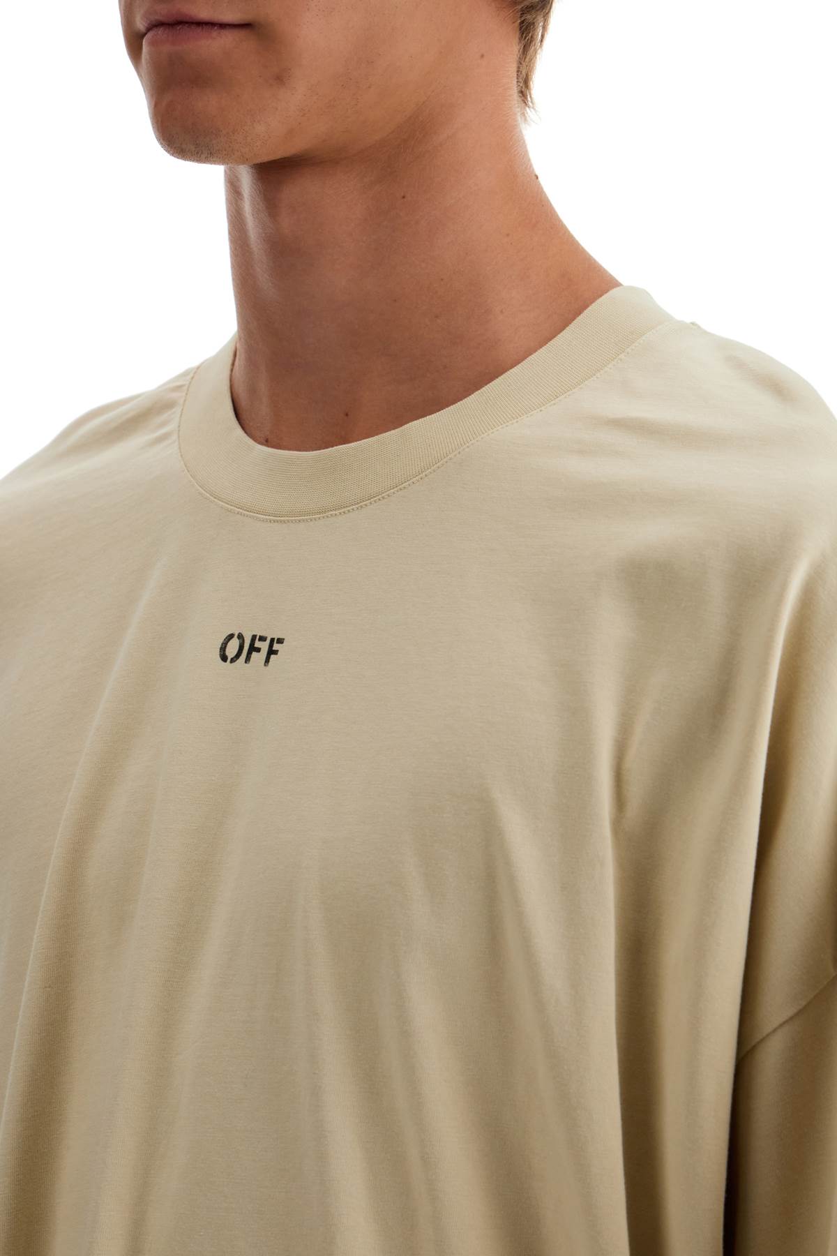 Off White Off-White long sleeve oversized t-shirt for Topwear Off White