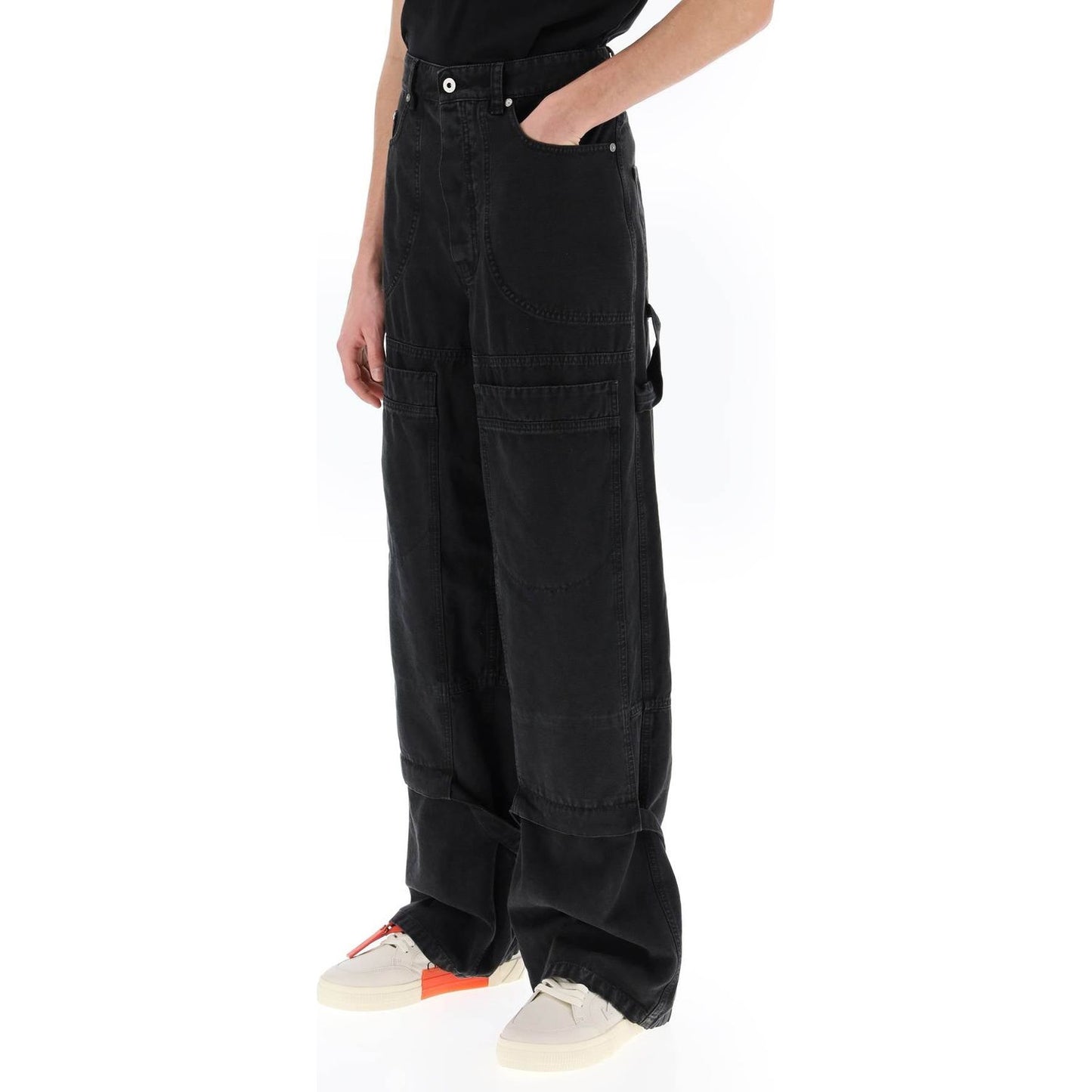 Off White Off-White wide leg cargo pants Trousers Off White