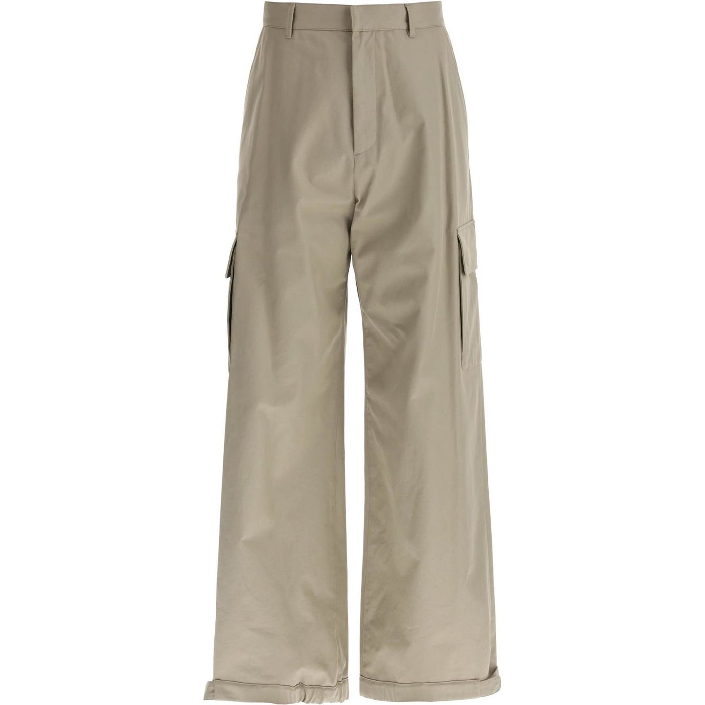 Off White Off-White wide-legged cargo pants with ample leg Trousers Off White