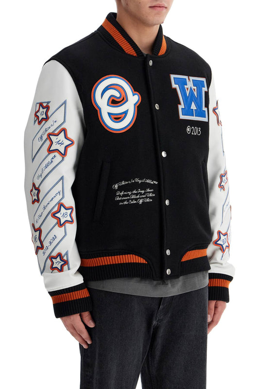 Off White Off-White bomber varsity wizard Jackets Off White