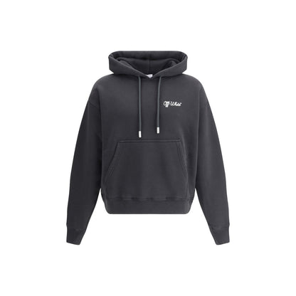 Off-White Black Cotton Sweatshirt