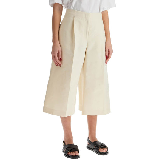 Marni cropped cotton pants in pure cotton Trousers Marni