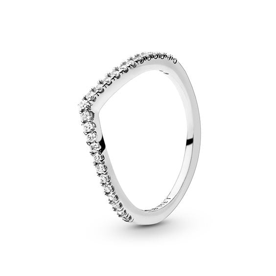 PANDORA JEWELRY Mod. SPARKLING WISHBONE RING