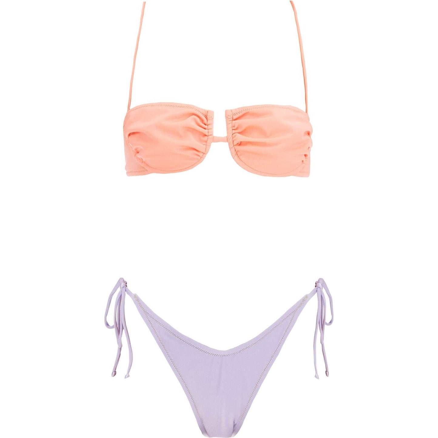 Reina Olga penny two-tone bikini set