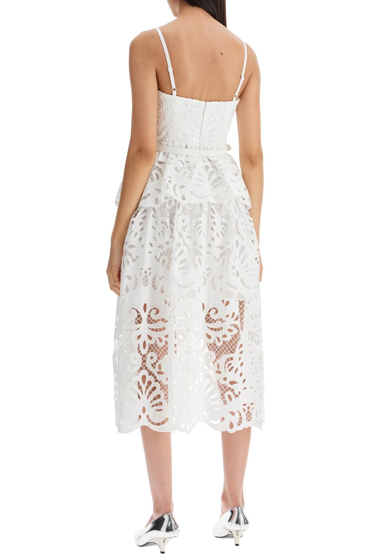 Self-Portrait Self Portrait lace bustier dress with belt Dresses Self-Portrait