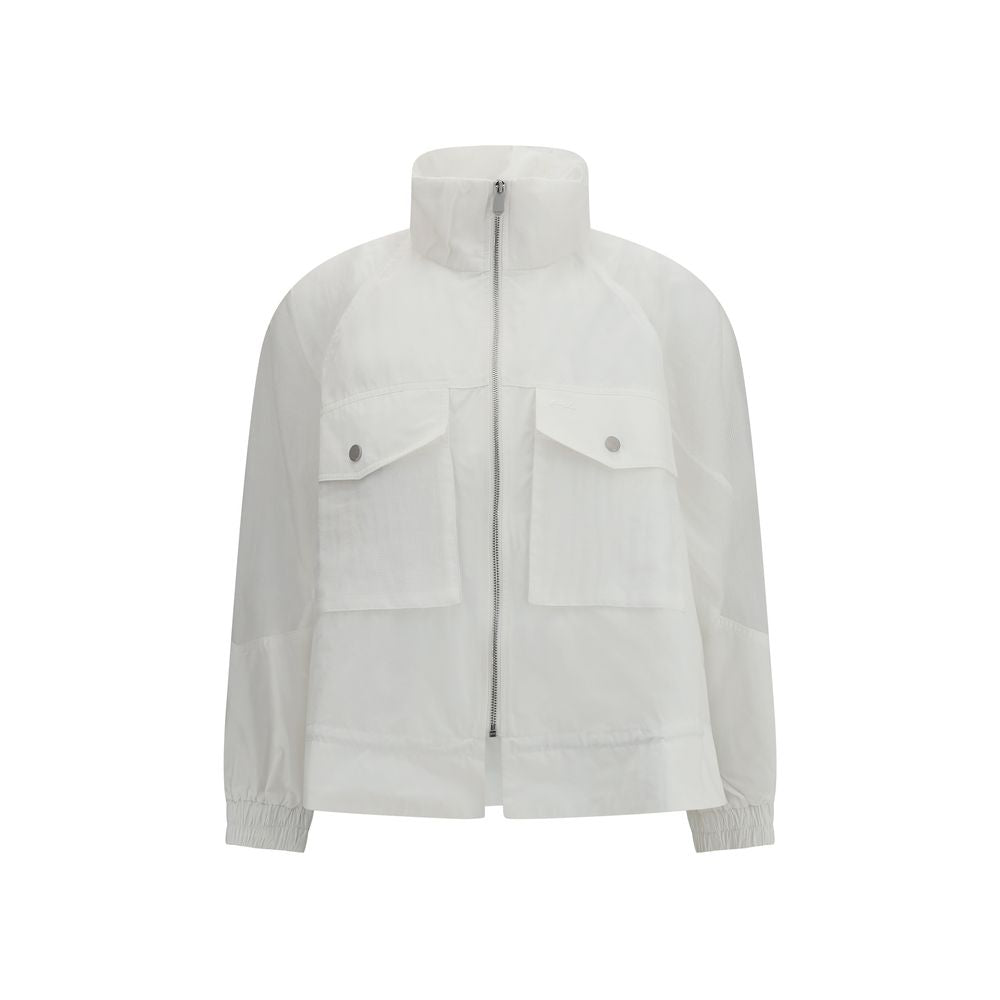 PINKO White Polyester Shell Jacket 1728,72470364320,Clothing,Jackets & Coats - Clothing,New with tags,PINKO,S,Shell Jackets - Jackets & Coats - Clothing,White,Women,XS