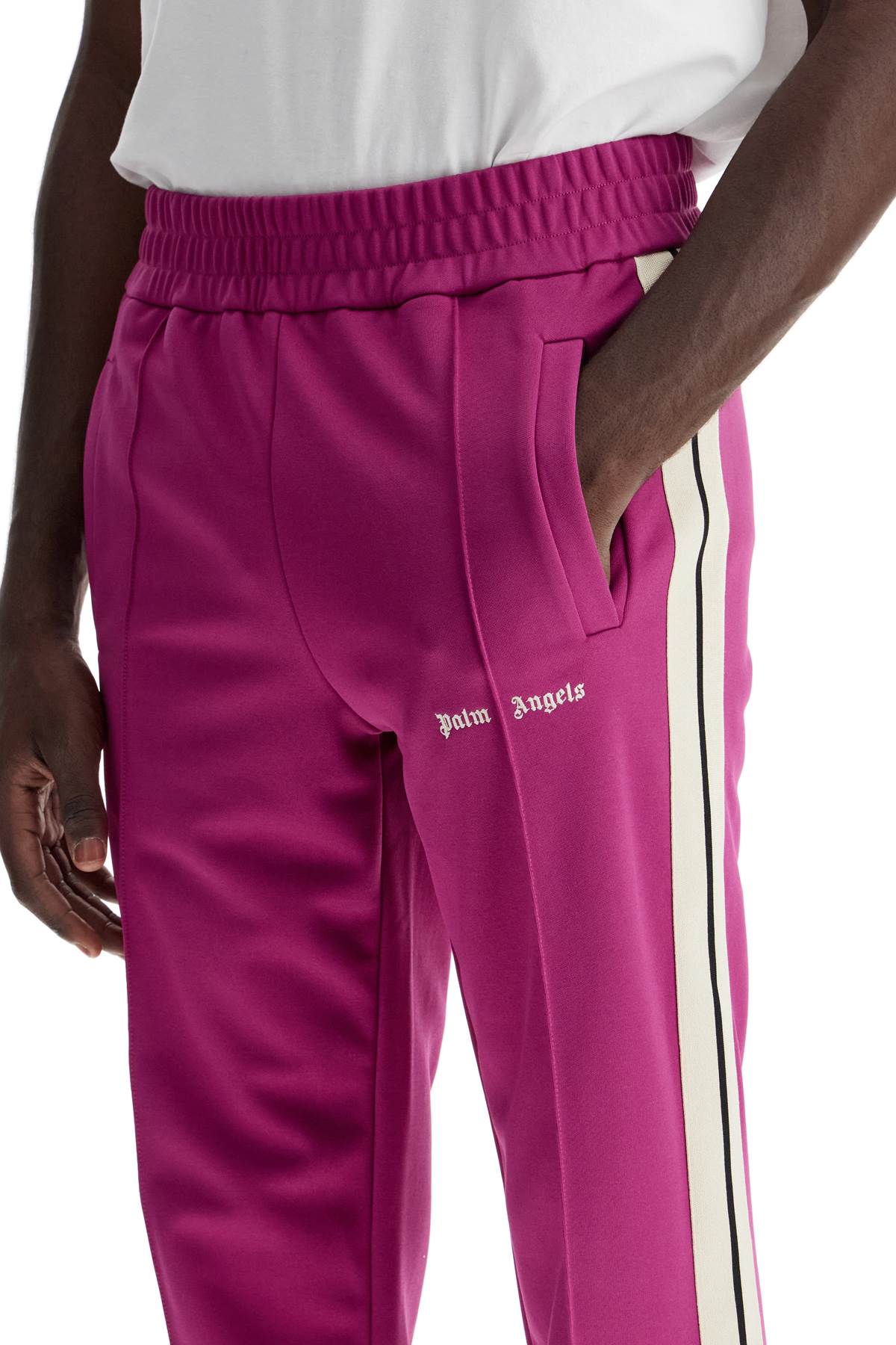 Palm Angels contrast band joggers with track in Trousers Palm Angels