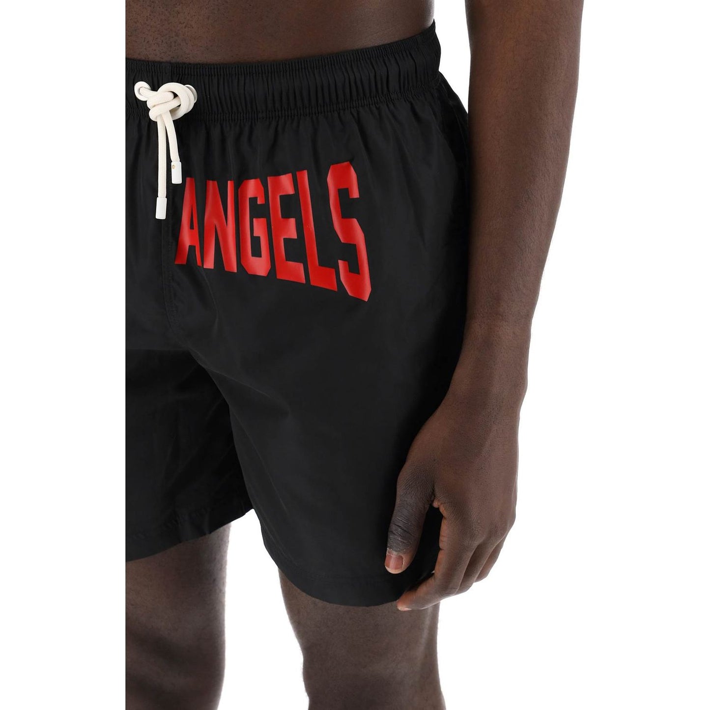 Palm Angels "sea bermuda shorts with logo print Beachwear & underwear Palm Angels