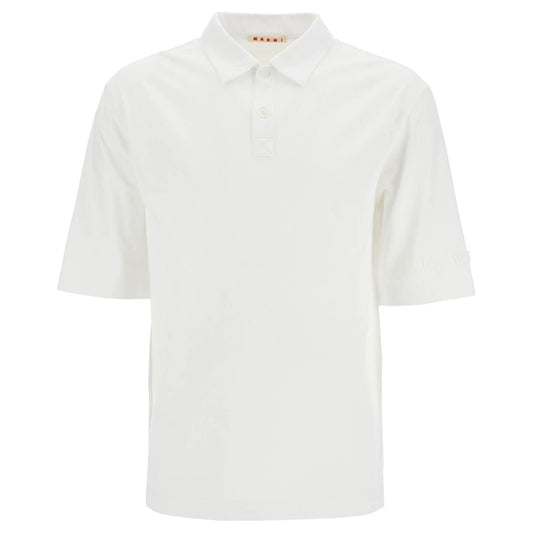 Marni 'compact jersey polo shirt'