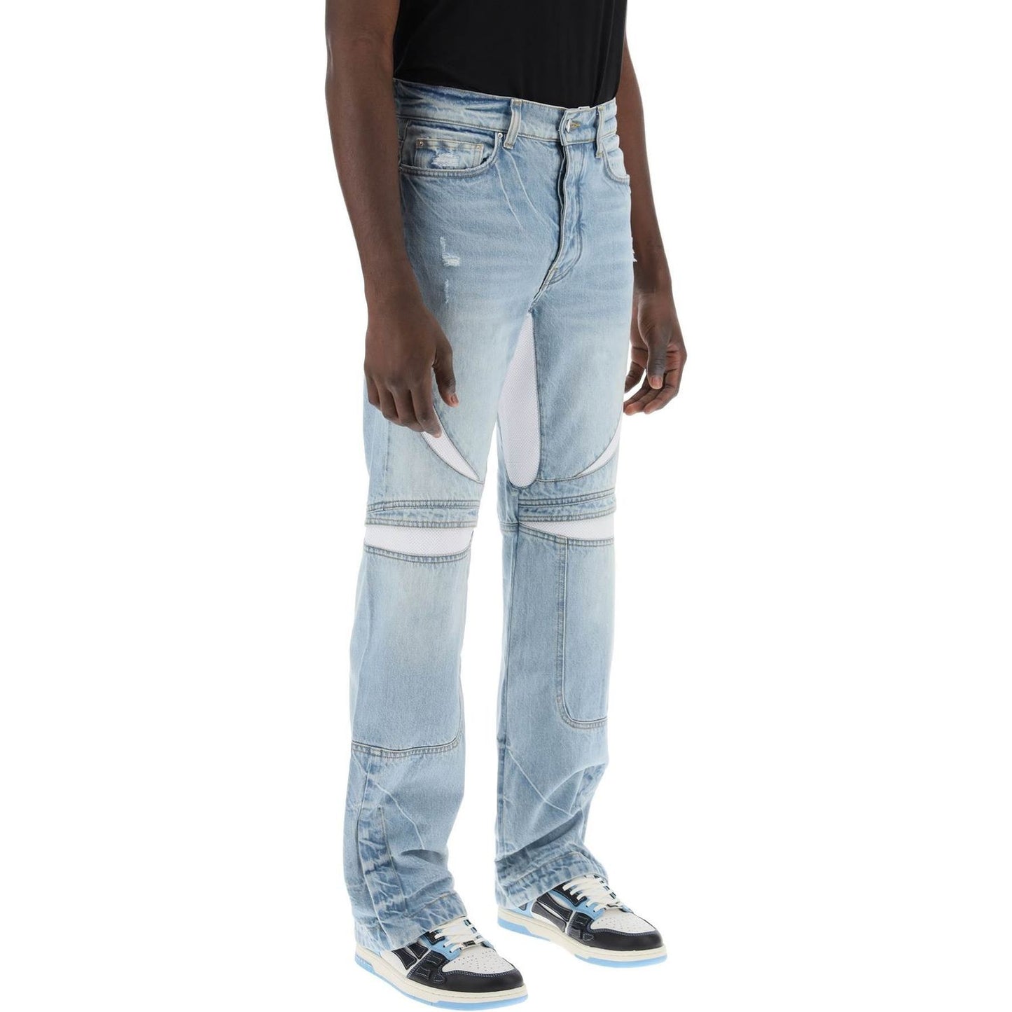 Amiri mx-3 jeans with mesh inserts Jeans Amiri