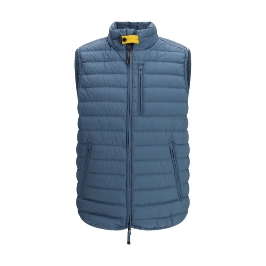 Parajumpers Blue Polyester Sleveless Jacket 1728,72470364320,Blue,Clothing,Jackets & Coats - Clothing,L,M,Men,New with tags,Parajumpers,Sleveless Jacket - Jackets & Coats - Clothing