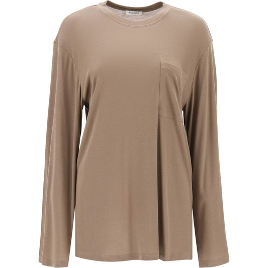 By Malene Birger long-sleeved oversized t Topwear By Malene Birger