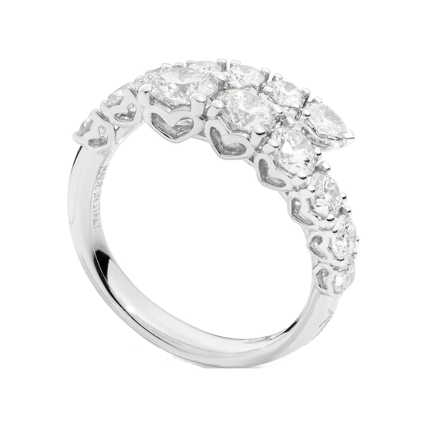 ANELLI RECARLO MOD. R01CO001_065 DESIGNER FASHION JEWELLERY RECARLO JEWELS Light Gray