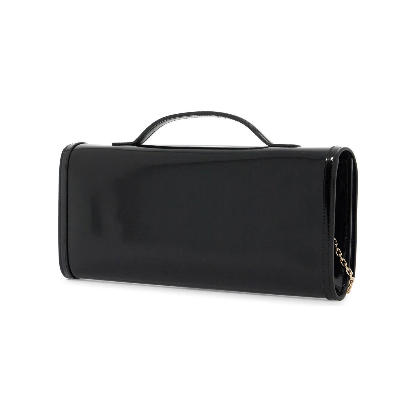 Roger Vivier brushed leather belle vivier clutch bag Clutches Roger Vivier