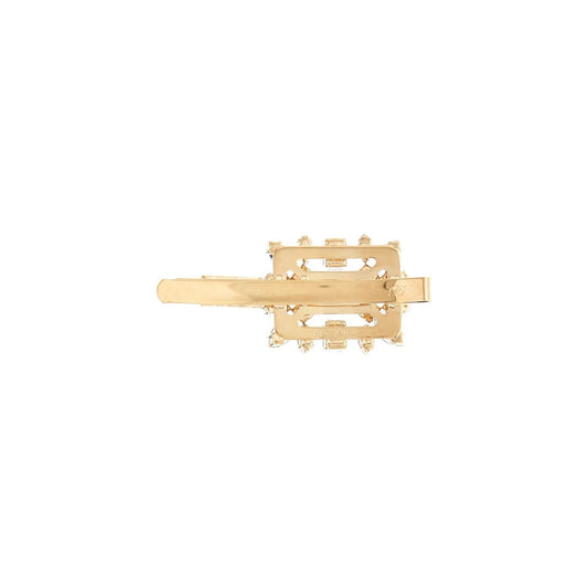 Roger Vivier hair clip with decorative stones light gold Other Roger Vivier