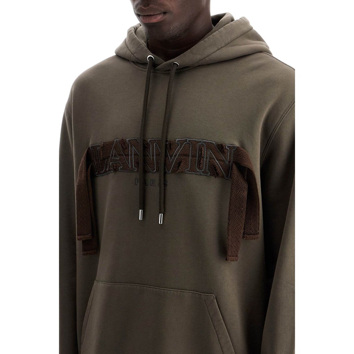 Lanvin hooded curb sweat Topwear Lanvin