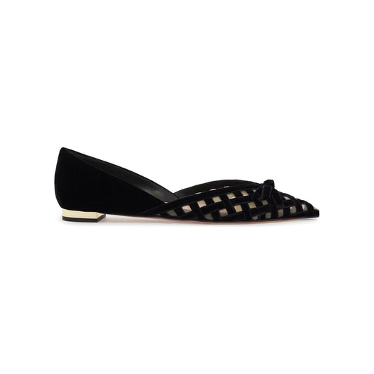 Aquazzura romantic ballet flats made of