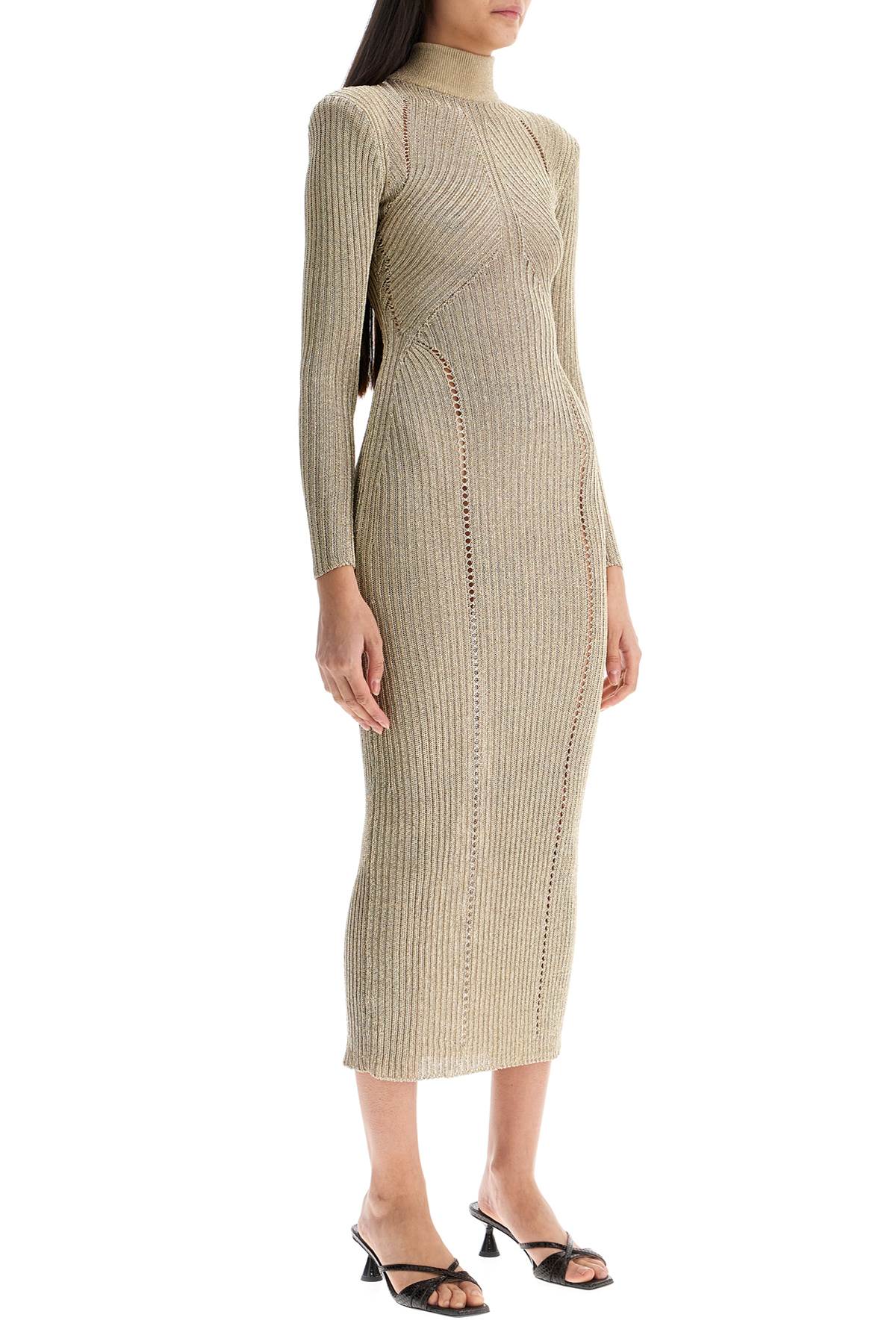 Self-Portrait Self Portrait maxi lurex knit dress in Dresses Self-Portrait